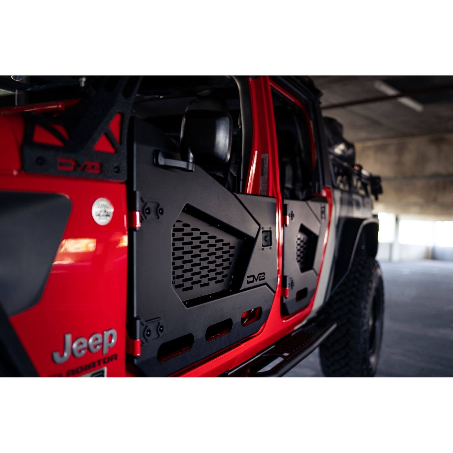 DV8 Off-Road 2018-2024 Jeep Wrangler JL & Gladiator JT Front Half Doors | Spec Series C3| HDJL-02F