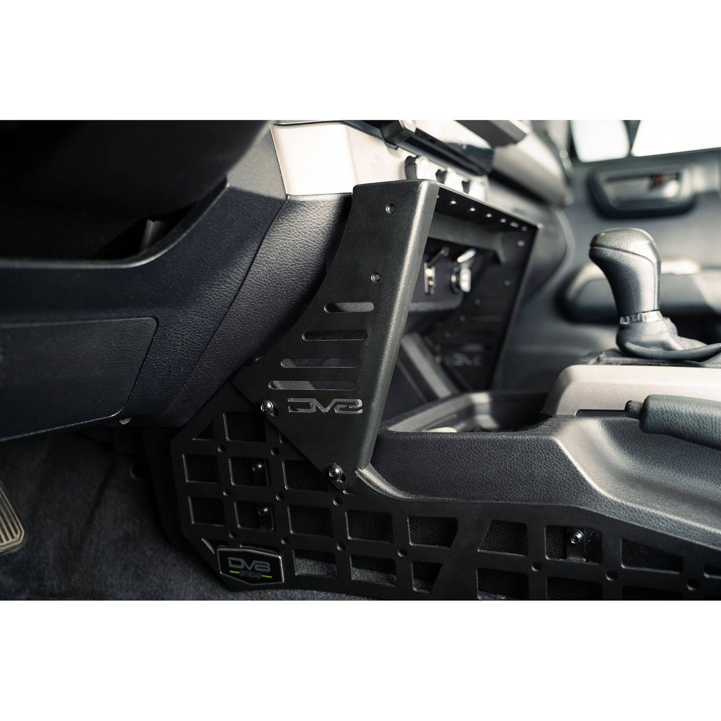 DV8 Off-Road 2016-2023 Toyota Tacoma Center Console Molle Panels & Device Mount C3| CCT1-01