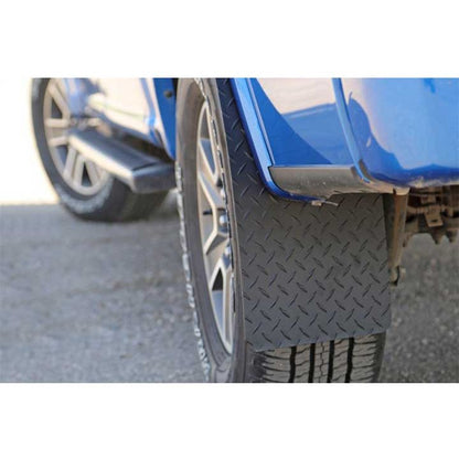 DEE ZEE Mud Flap (Black Tread) Multi-Fit - Front - Set of 2 - DZ1808TB