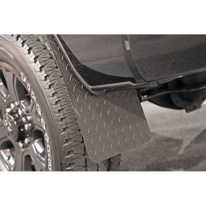 DEE ZEE Mud Flap (Black Tread) Multi-Fit - Front - Set of 2 - DZ1808TB