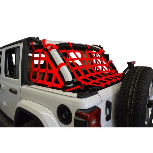 Dirtydog 4X4 3 Piece Cargo Sides Kit RED for 18-23 Jeep Wrangler JL Unlimited | JL4N18RCRD (CLEARANCE SPECIAL)