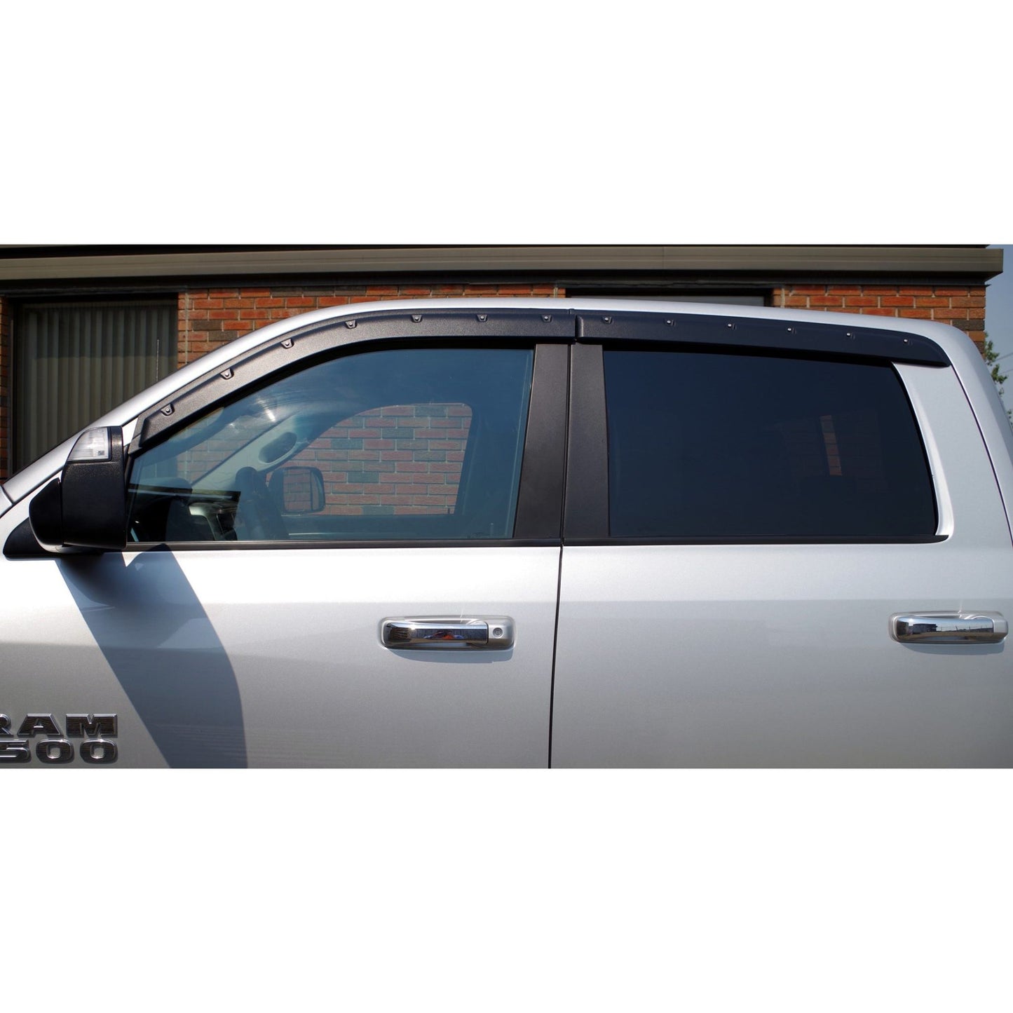 TOUGH GUARD | Dodge RAM 2500/3500 (2010-2019) Textured Tough Window Visors Crew Cab Only |  TV6R09-CC