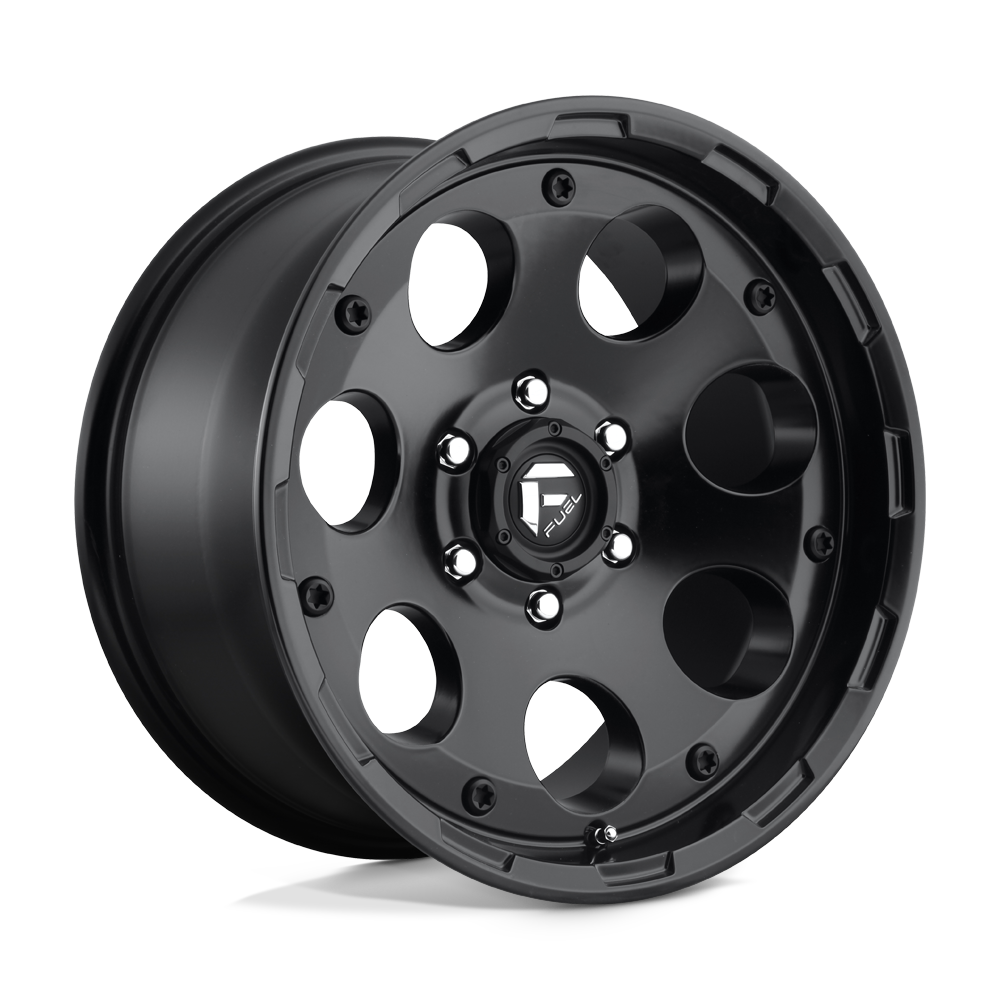 Fuel 1PC D608 ENDURO MATTE BLACK