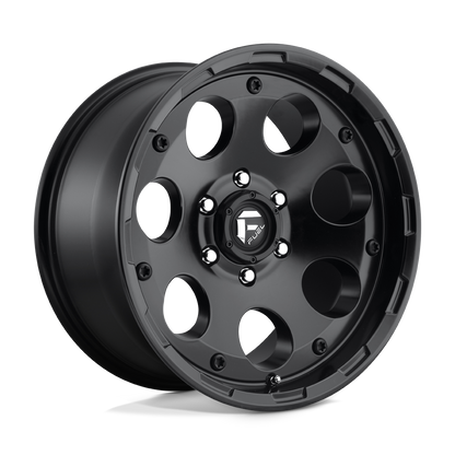 Fuel 1PC D608 ENDURO MATTE BLACK