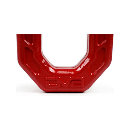 DV8 Off-Road Elite Series 3/4" D-Ring Shackles | Pair Red C3| UNSK-01RD