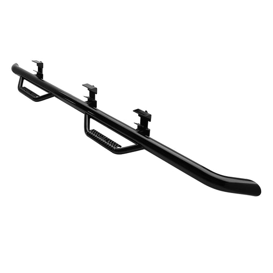 Smittybilt N-Fab Nerf Step Wheel-To-Wheel Black Powder Coat 4 Step I F0486SC