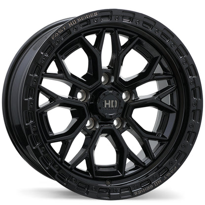 Fast HD Muramasa Gloss Black with Grey Milling