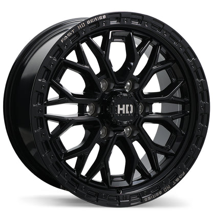 Fast HD Muramasa Gloss Black with Grey Milling