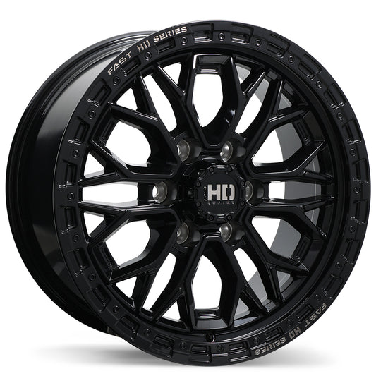 Fast HD Muramasa Gloss Black with Grey Milling