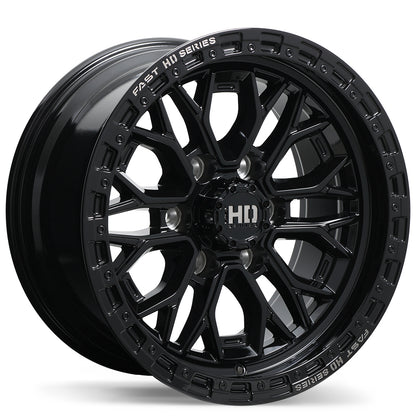 Fast HD Muramasa Gloss Black with Grey Milling
