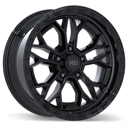 Fast HD Muramasa Gloss Black with Grey Milling