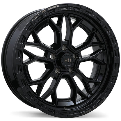 Fast HD Muramasa Gloss Black with Grey Milling