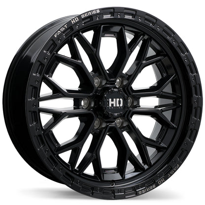 Fast HD Muramasa Gloss Black with Grey Milling