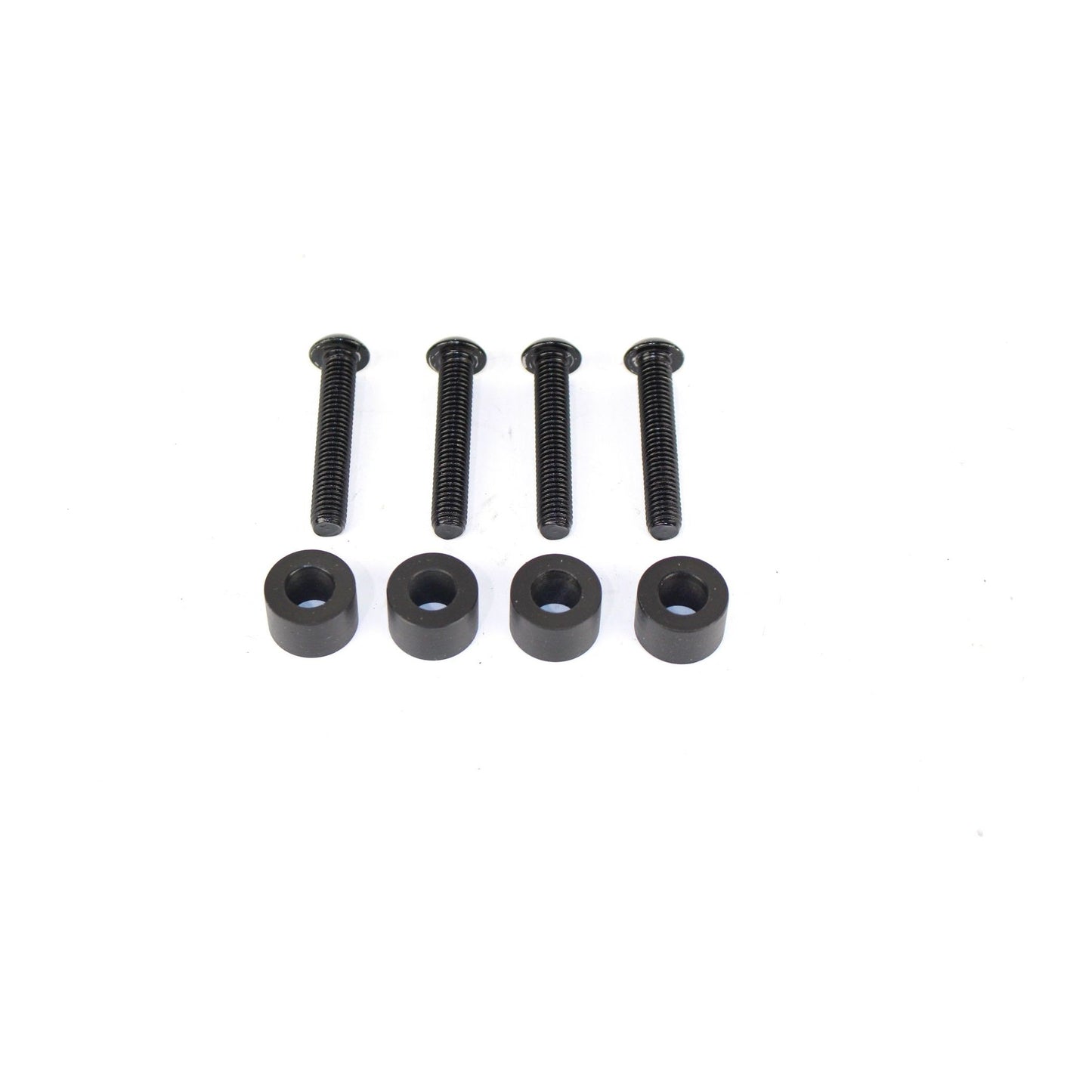 FISHBONE OFFROAD | 2007-18 Wrangler Fishbone Hood Light Mount Brackets Black Powder Coat | FB21066