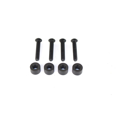 FISHBONE OFFROAD | 2007-18 Wrangler Fishbone Hood Light Mount Brackets Black Powder Coat | FB21066