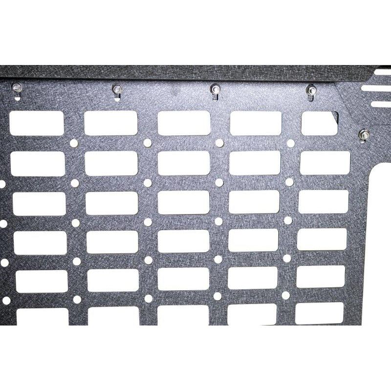 FISHBONE OFFROAD | 20-C Gladiator Molle Window Panel Black Powder Coated Stainless Steel | FB21262