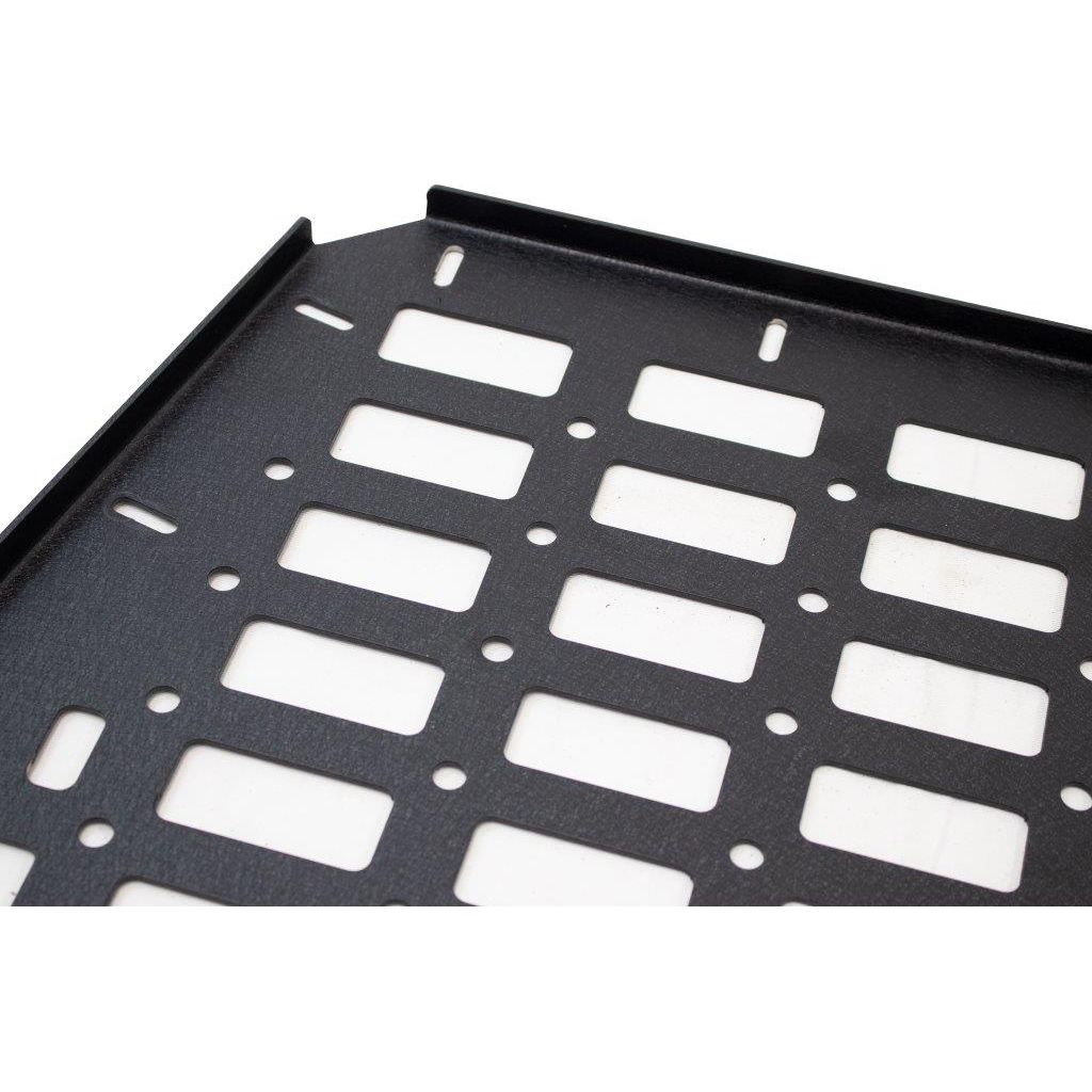 FISHBONE OFFROAD | 20-C Gladiator Molle Window Panel Black Powder Coated Stainless Steel | FB21262