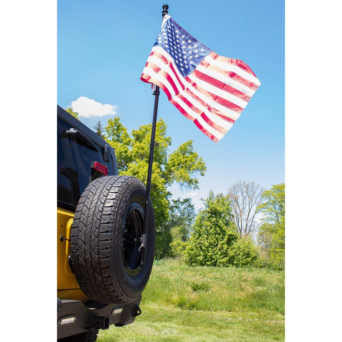 FISHBONE OFFROAD | Spare Tire Flag Mount | FB21289