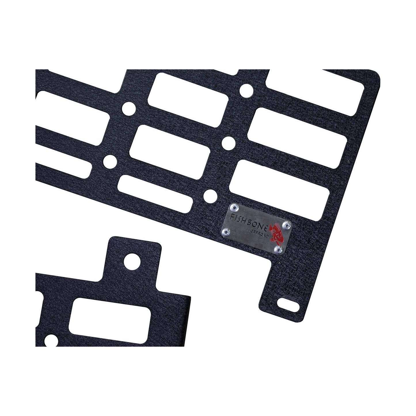 FISHBONE OFFROAD | 16-C Tacoma Driver Bedside Molle Panel Long Bed (6 Ft) Black Textured Powder Coated | FB21308