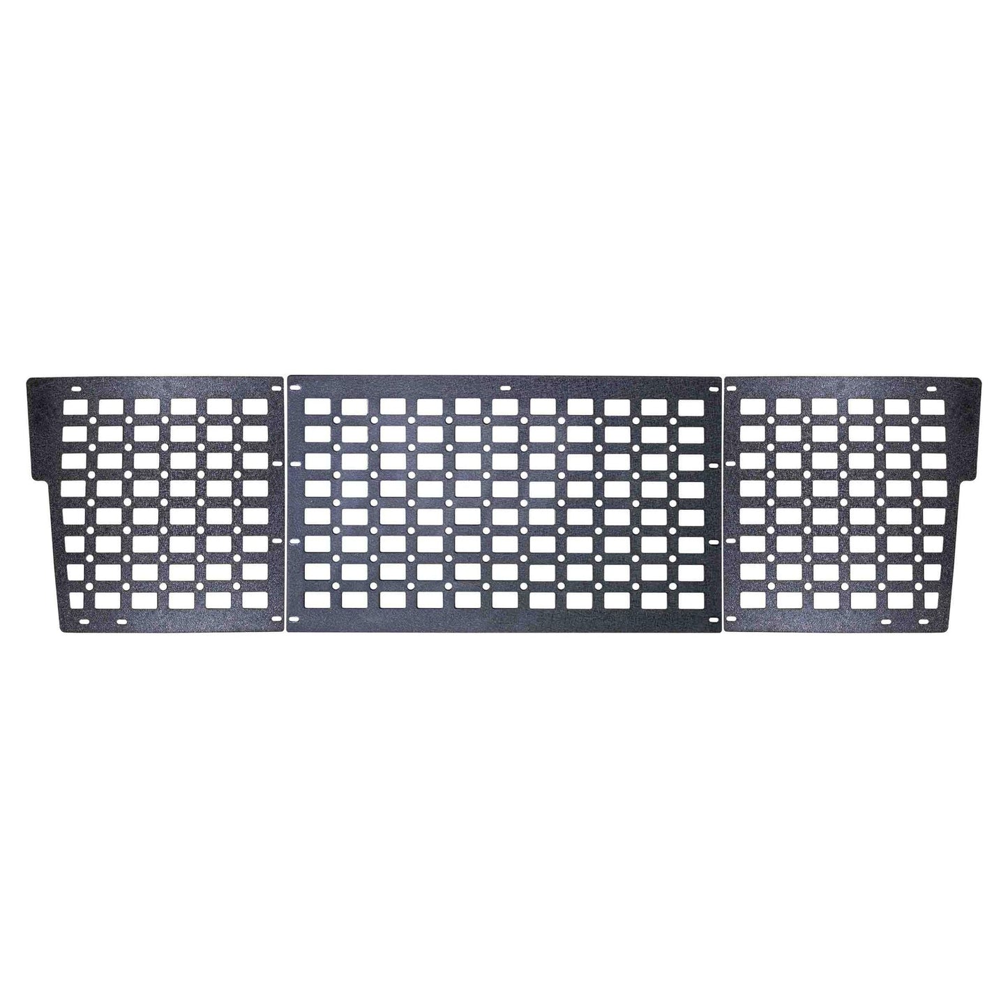 FISHBONE OFFROAD | 16-C Tacoma Front Bed Wall Molle Panel Long Bed (6 Ft) Black Textured Powder Coated | FB21310