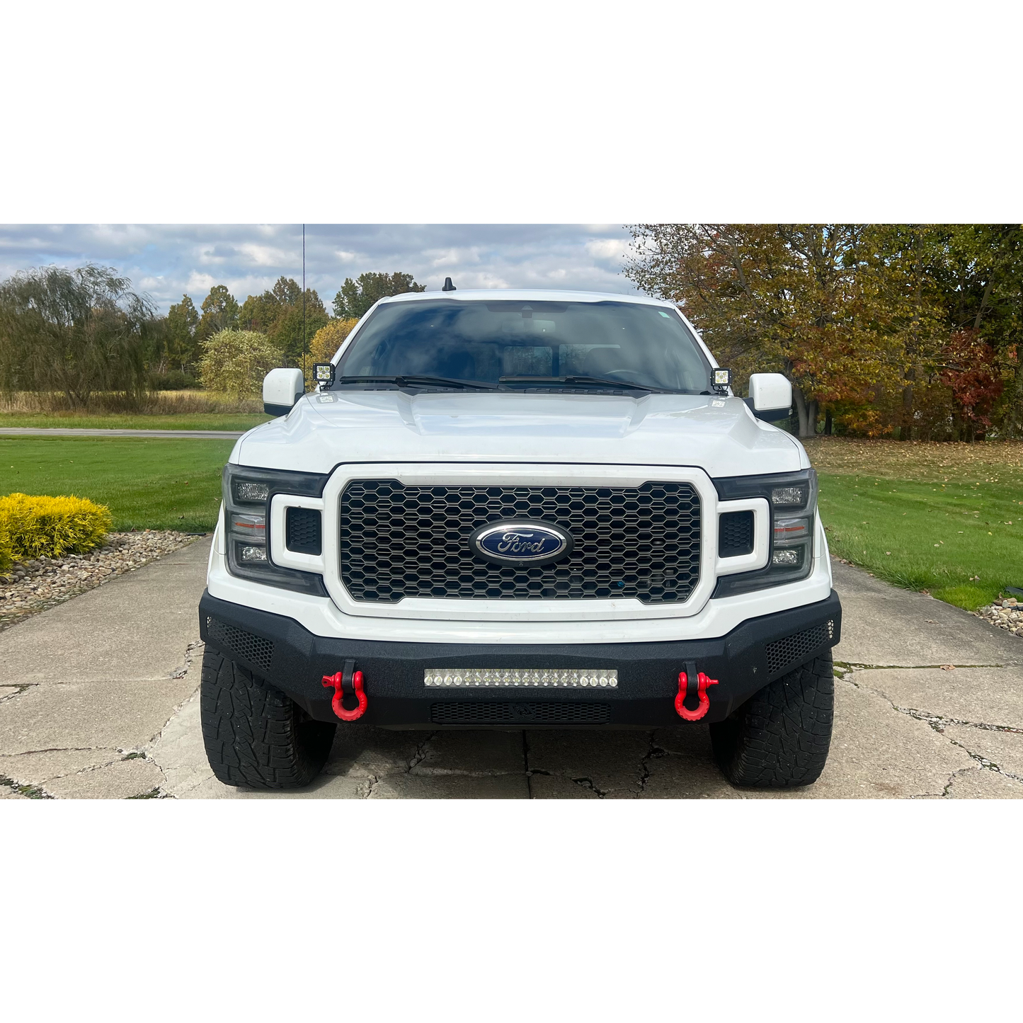 FISHBONE OFFROAD | 15-C F150/17-C F150 Raptor All Cabs All Beds Pod Light Bracket | FB21353