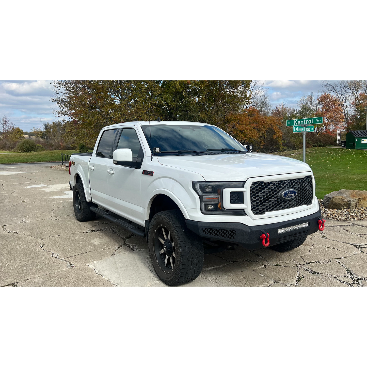 FISHBONE OFFROAD | 15-C F150/17-C F150 Raptor All Cabs All Beds Pod Light Bracket | FB21353