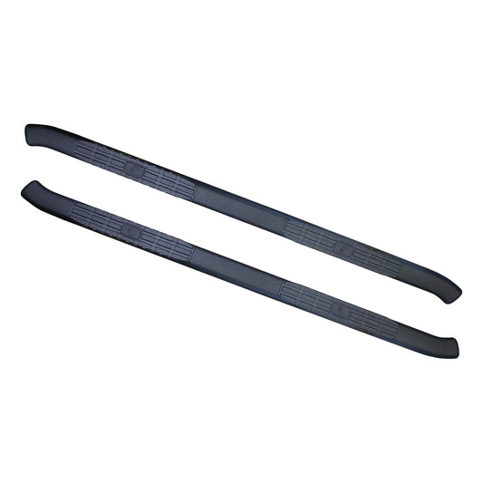 FISHBONE OFFROAD | 19-C Ram 1500 Quad Cab Oval Side Step Txt Powder Coat Black Pair | FB21374