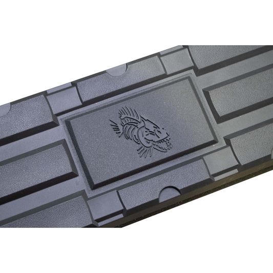 FISHBONE OFFROAD | 19-C Ram 1500 Crew Cab Oval Side Step Txt Powder Coat Black Pair | FB21376
