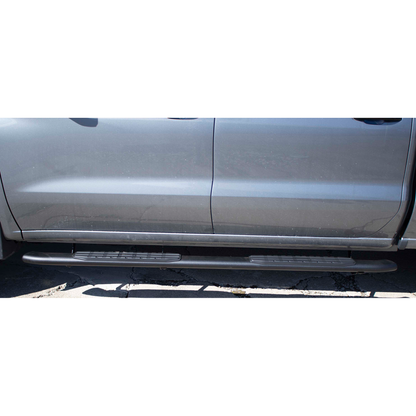 FISHBONE OFFROAD | 19-C Silverado/Sierra 1500 Dble Cab Oval Side Step Txt Black Pair | FB21383