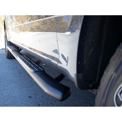 FISHBONE OFFROAD | 19-C Silverado/Sierra 1500 Dble Cab Oval Side Step Txt Black Pair | FB21383
