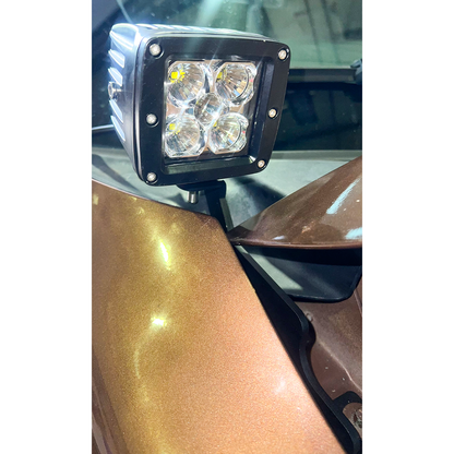 FISHBONE OFFROAD | 04-14 F150/10-14 Raptor Hood Light Bracket | FB21398