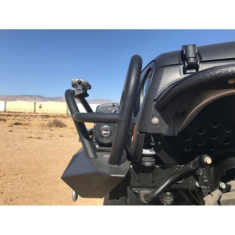 FISHBONE OFFROAD | Jeep Jk Front Winch Bumper W/Grille Guard 07-18 Wrangler Jk Manowar Series Fishbone Offroad | FB22062