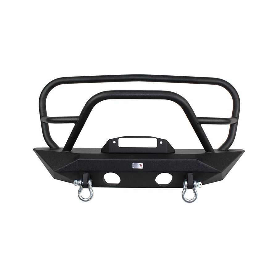 FISHBONE OFFROAD | Jeep Jk Front Winch Bumper W/Grille Guard 07-18 Wrangler Jk Manowar Series Fishbone Offroad | FB22062