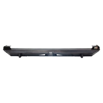FISHBONE OFFROAD | 87-01 Cherokee Bullhead Rear Bumper With 2In Receiver And D-Rings Black Textured Powder Coat Steel | FB22079