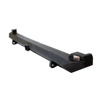 FISHBONE OFFROAD | 87-01 Cherokee Bullhead Rear Bumper With 2In Receiver And D-Rings Black Textured Powder Coat Steel | FB22079