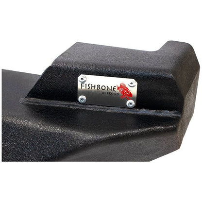 FISHBONE OFFROAD | 87-01 Cherokee Bullhead Rear Bumper With 2In Receiver And D-Rings Black Textured Powder Coat Steel | FB22079