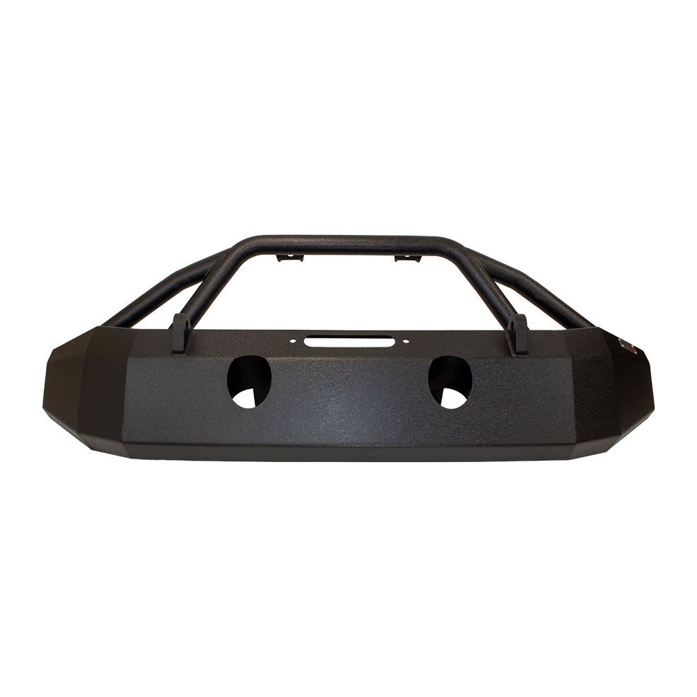 FISHBONE OFFROAD | 18-C Wrangler/20-C Gladiator Mid-Width Front Winch Bumper Black Textured Powder Coat Steel | FB22088