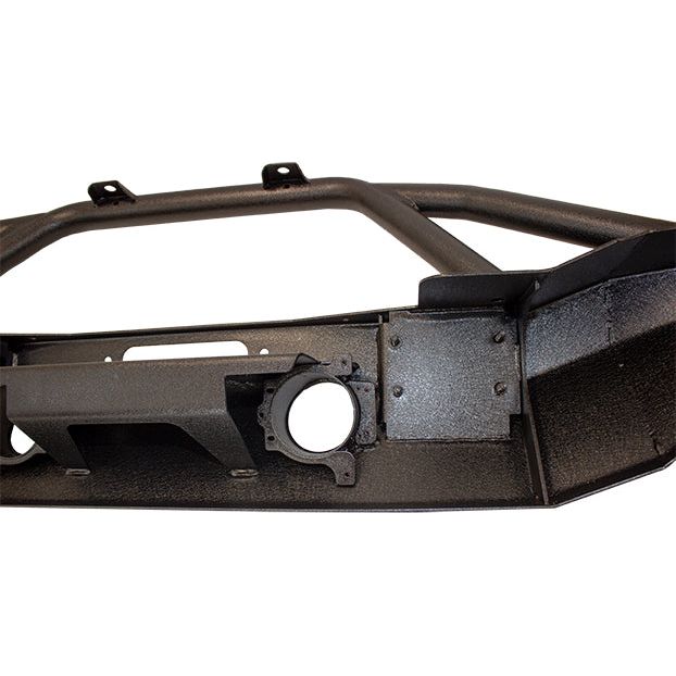 FISHBONE OFFROAD | 18-C Wrangler/20-C Gladiator Mid-Width Front Winch Bumper Black Textured Powder Coat Steel | FB22088
