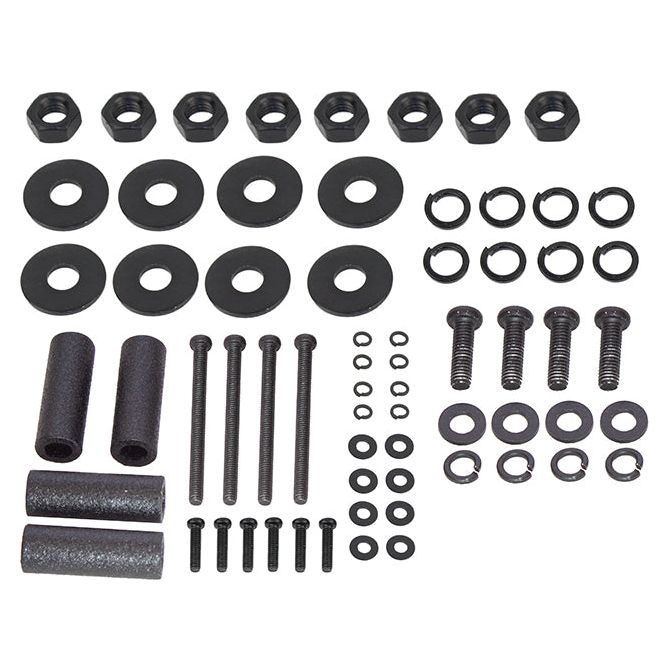 FISHBONE OFFROAD | 18-C Wrangler/20-C Gladiator Mid-Width Front Winch Bumper Black Textured Powder Coat Steel | FB22088