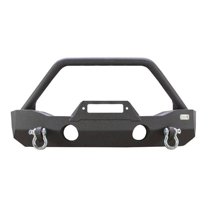 FISHBONE OFFROAD | 18-C Wrangler/20-C Gladiator Mako Front Bumper Black Textured Powder Coat Steel | FB22090