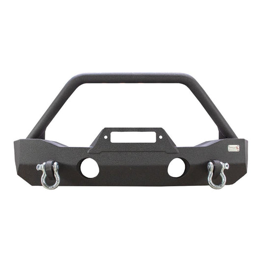 FISHBONE OFFROAD | 18-C Wrangler/20-C Gladiator Mako Front Bumper Black Textured Powder Coat Steel | FB22090