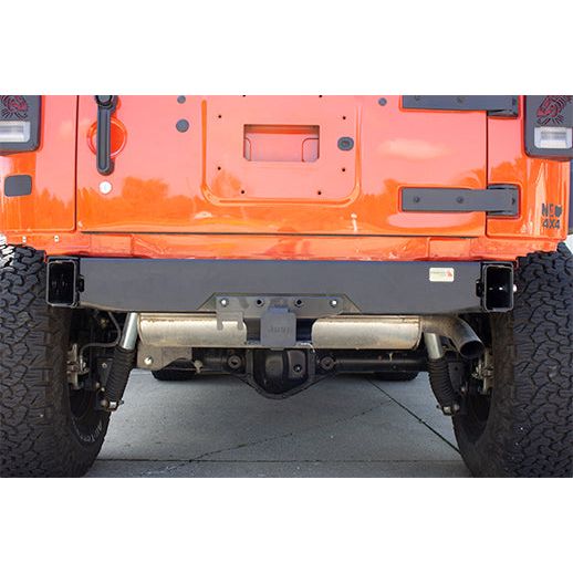 FISHBONE OFFROAD | 07-18 Wrangler Rear Bumper Delete Black Powder Coat Steel | FB22135