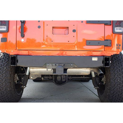 FISHBONE OFFROAD | 07-18 Wrangler Rear Bumper Delete Black Powder Coat Steel | FB22135
