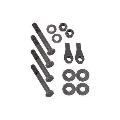 FISHBONE OFFROAD | 07-18 Wrangler Rear D-Ring Frame Mounts Black Powder Coat Steel | FB22136