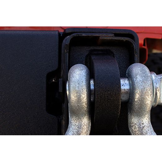 FISHBONE OFFROAD | 07-18 Wrangler Rear D-Ring Frame Mounts Black Powder Coat Steel | FB22136