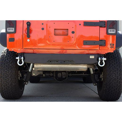 FISHBONE OFFROAD | 07-18 Wrangler Rear D-Ring Frame Mounts Black Powder Coat Steel | FB22136