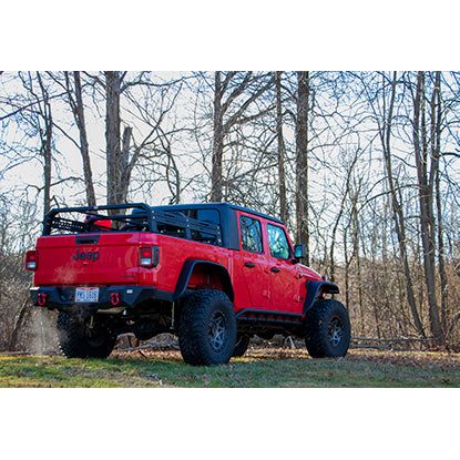 FISHBONE OFFROAD | 20-C Gladiator Mako Rear Bumper Black Textured Powder Coat Steel | FB22149
