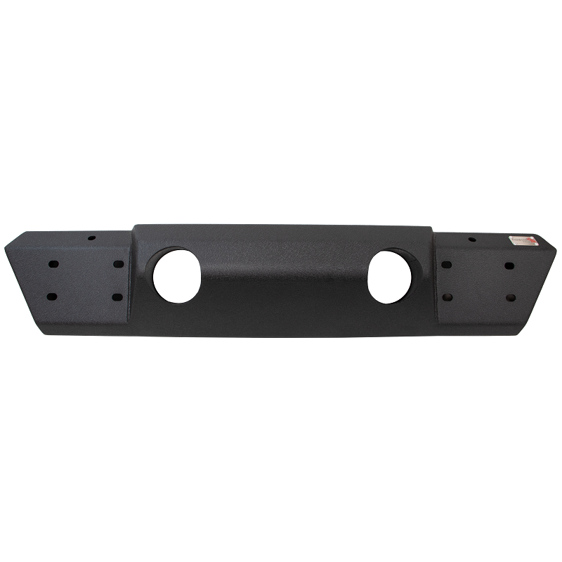 FISHBONE OFFROAD | 18-C Wrangler/20-C Gladiator Front Stubby Wicnch Bumper Black Textured Powder Coat Steel | FB22178