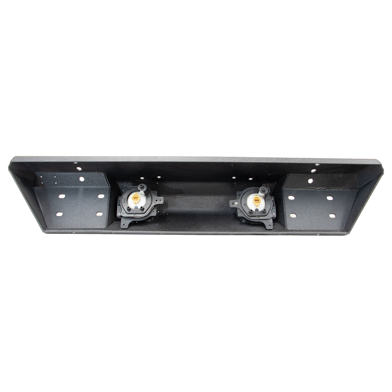 FISHBONE OFFROAD | 18-C Wrangler/20-C Gladiator Front Stubby Wicnch Bumper Black Textured Powder Coat Steel | FB22178