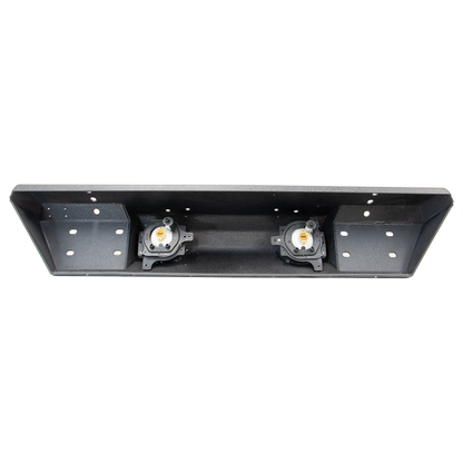 FISHBONE OFFROAD | 18-C Wrangler/20-C Gladiator Front Stubby Wicnch Bumper Black Textured Powder Coat Steel | FB22178